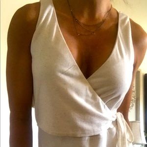 Gentle Fawn faux-wrap dress